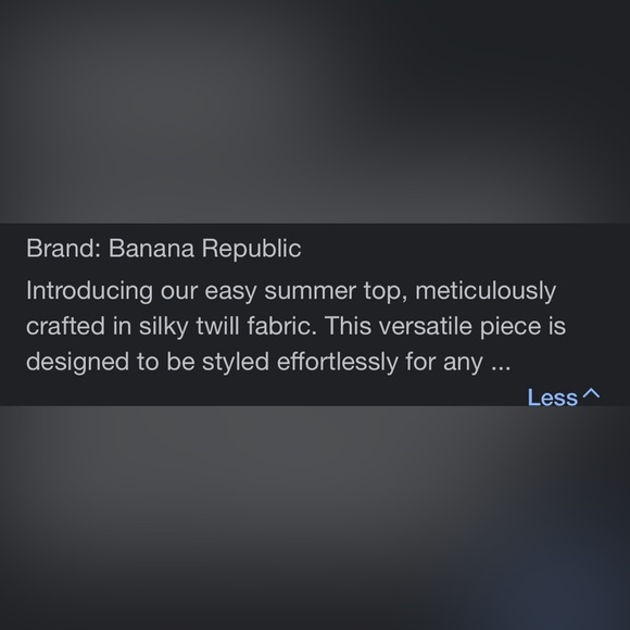 NWT Banana Republic Silky Cowl Neck Tank - Picture 2 of 6